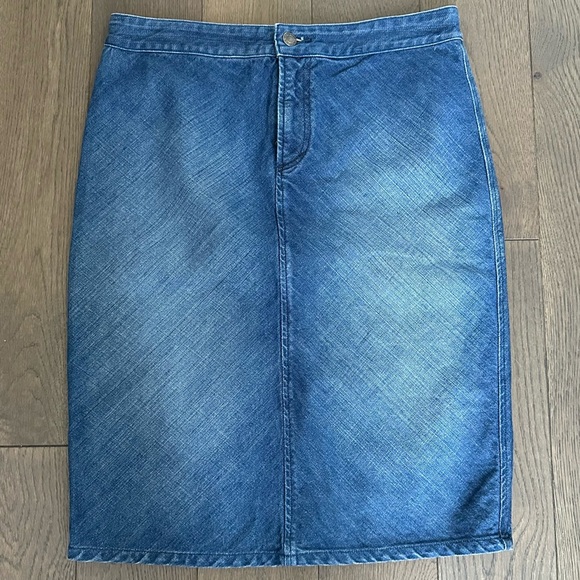 Armani Exchange Dresses & Skirts - Armani Exchange Blue Denim Pencil Skirt